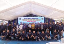 Gubernur Ansar Hadiri Pelantikan PWI & IKWI Kepri