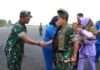 Danlanud RSA Natuna Terima Kunjungan Kerja Pangkogabwilhan I