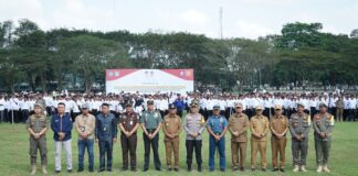 Bupati Asahan Kukuhkan Satlinmas Kabupaten Asahan