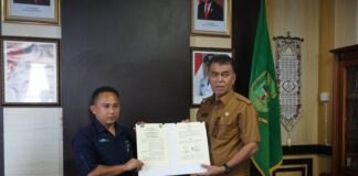 Bupati Natuna Tandatangani MoU bersama PT. Pos Indonesia