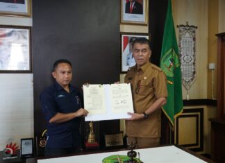 Bupati Natuna Tandatangani MoU bersama PT. Pos Indonesia