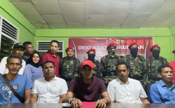 KPA dan PA Kuta Pase Deklarasi Dukungan untuk Prabowo – Gibran