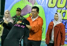 Ansar Tutup Turnamen Gubernur Cup Bola Voli Putri Zona Bintan