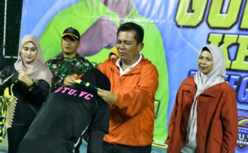 Ansar Tutup Turnamen Gubernur Cup Bola Voli Putri Zona Bintan