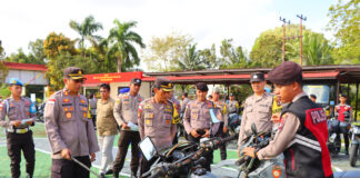 Kapolres Natuna Cek Kesiapan Sarpras Pengamanan Pemilu