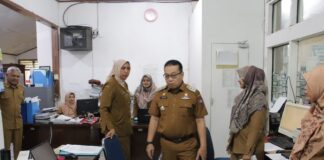 Pastikan Pelayanan Maksimal, Pj Wali Kota Jasman Sidak ke Sejumlah OPD