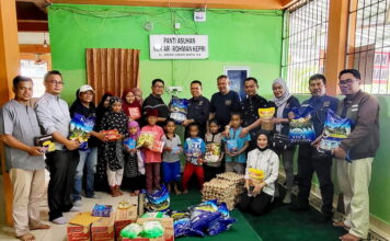 PWI Kepri Berbagi Untuk Anak Panti