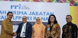 Sekda Natuna Boy Wijanarko Hadiri Sertijab Kepala LPP RRI Ranai