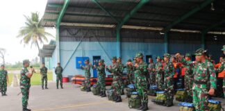 Danlanud RSA Natuna Pantau Ketat Kesiapan Jelang Latihan Survival Dasar Tahun 2024