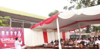 Hadiri Simulasi Pemilu 2024, Pj Wali Kota Jasman Ingatkan ASN Jaga Netralitas