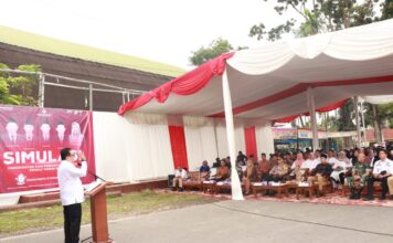 Hadiri Simulasi Pemilu 2024, Pj Wali Kota Jasman Ingatkan ASN Jaga Netralitas