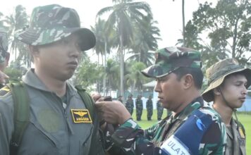 Danlanud RSA Natuna Buka Latihan Survival Dasar Tahun 2024
