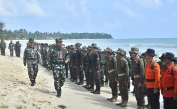 Lanud Raden Sadjad Natuna Sukses Gelar Latihan Survival Dasar Tahun 2024