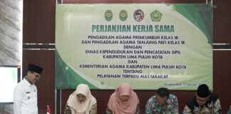 Pemkab 50 Kota Jalin Kerjasama dengan 2 Pengadilan Agama dan Kemenag Bergulir