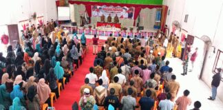 Masyarakat Serasan Antusias Sambut Kunjungan Bupati dan Wakil Bupati Natuna dalam Kegiatan Musrenbang 2024