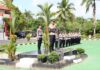 Kapolres Natuna Pimpin Apel Pergeseran Pasukan Pengamanan TPS Pemilu 2024