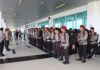 Tim Pengawas Operasi, Pamatwil dan 30 Personil BKO Polda Kepri Bantu Pengamanan Pemilu di Polres Natuna