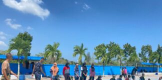 Saka Bahari Binaan Lanal Lhokseumawe Laksanakan Pelatihan Bawah Air