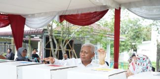 Pastikan Pemilu 2024 Berjalan Aman dan Lancar, Bupati Asahan Tinjau Beberapa TPS