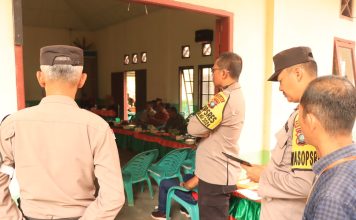 Kapolres Natuna Tinjau Rapat Pleno Perhitungan Suara di PPK