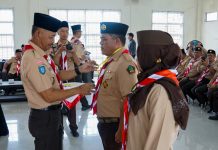 Sekda Provinsi Kepri Lantik Kelengkapan Kwarda dan Buka KMD 2024