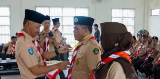 Sekda Provinsi Kepri Lantik Kelengkapan Kwarda dan Buka KMD 2024