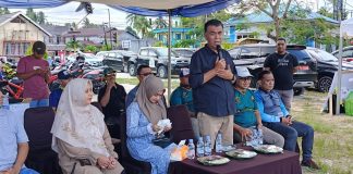 Bupati Natuna Buka Tournament Fotbaal Fourfeou Bank Riau Kepri Syariah