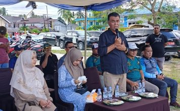 Bupati Natuna Buka Tournament Fotbaal Fourfeou Bank Riau Kepri Syariah
