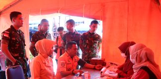 Sambut HUT ke-52, Basarnas Natuna Gelar Donor Darah