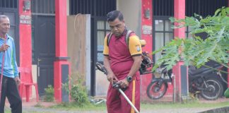 Memperingati Isra Mi’raj Nabi Muhammad SAW 1445H, Polres Lingga Laksanakan Baksos Bersihkan Tempat Ibadah