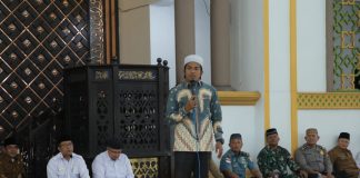 Pemkab Asahan Gelar Peringatan Isra Mi’raj 1445 H/2024 di Mesjid Agung Bersama Forkopimda