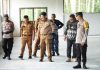 Bupati Tinjau Kesiapan Lokasi Rapat Pleno Tingkat Kabupaten Tubaba