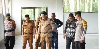 Bupati Tinjau Kesiapan Lokasi Rapat Pleno Tingkat Kabupaten Tubaba