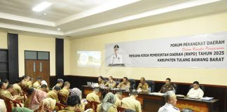 Pemkab Tubaba Gelar Forum Perangkat Daerah RKPD Tubaba Tahun 2025