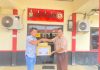 Polres Natuna Serahkan Bingkisan Untuk Petugas KPPS