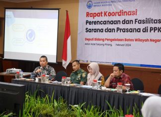 Perhatian Terhadap Wilayah Perbatasan, BNPP RI Gelar Rakor Fasilitasi Sarpras PPKT Kepri