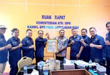 Menuju BPN yang Modern dan Mudah Diakses Publik, Anjangsana PWI Kepri bersama Kakanwil Sri Pranoto