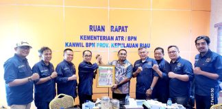 Menuju BPN yang Modern dan Mudah Diakses Publik, Anjangsana PWI Kepri bersama Kakanwil Sri Pranoto