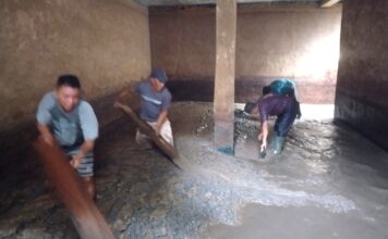 Jaga Kualitas Air, Perumda Tirta Nusa Rutin Bersihkan Bak Reservoir