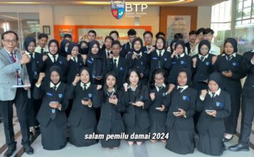 Mahasiswa BTP Deklarasikan Pemilu Damai dan Tolak Politisasi Kampus