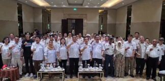 Pengurus Relawan Prawiro Profesional Kepri Dikukuhkan di Batam, Dukung Paslon 02 Lanjutkan Program Jokowi