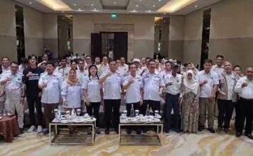 Pengurus Relawan Prawiro Profesional Kepri Dikukuhkan di Batam, Dukung Paslon 02 Lanjutkan Program Jokowi