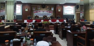 DPRD Gelar Paripurna Sumpah Janji PAW Anggota DPRD Anambas