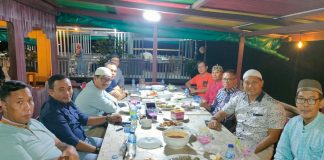 Bukber PWI Natuna dan Forkopimda Dihadiri Bendahara PWI Kepri Adi Indra Pawennari