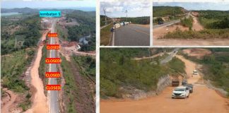 BP Batam Perbaiki Jalan Trans Barelang Bukit Bismillah