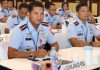 Komandan Lanud Raden Sadjad Natuna Ikuti Rapim TNI AU 2024