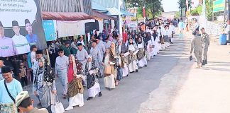 Ribuan Warga Tumpah Ruah Mengikuti Pawai Ta’aruf STQH Ke X Lingga