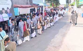 Ribuan Warga Tumpah Ruah Mengikuti Pawai Ta’aruf STQH Ke X Lingga