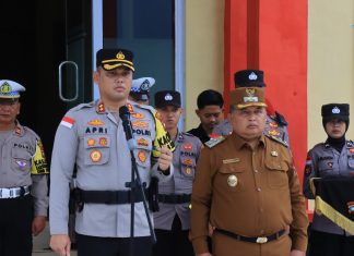 Kapolres Anambas Pimpin Apel Gelar Pasukan Operasi Keselamatan Seligi 2024