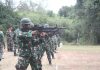 Pertahankan Kemampuan Prajurit, Lanal Lhokseumawe Melaksanakan Latihan Menembak